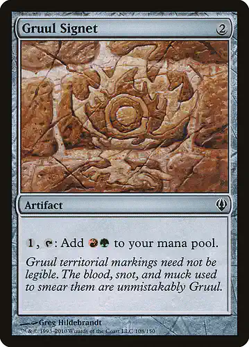 Gruul Signet - arc Spoiler