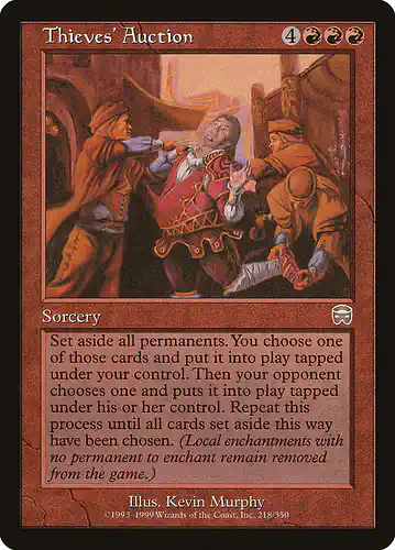 Thieves' Auction - mmq Spoiler