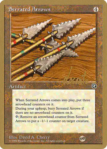 Serrated Arrows - ptc Spoiler