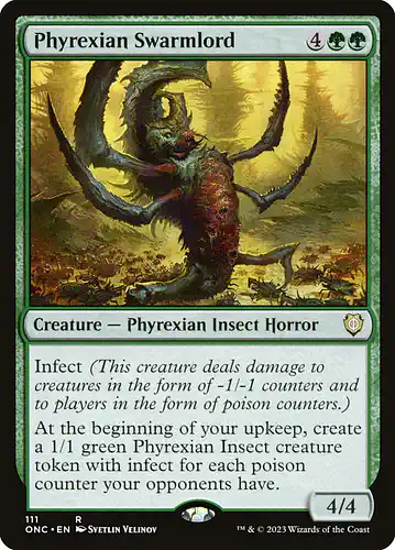Phyrexian Swarmlord - onc Spoiler