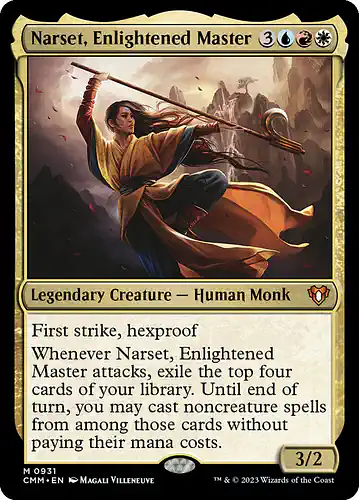 Narset, Enlightened Master - cmm Spoiler