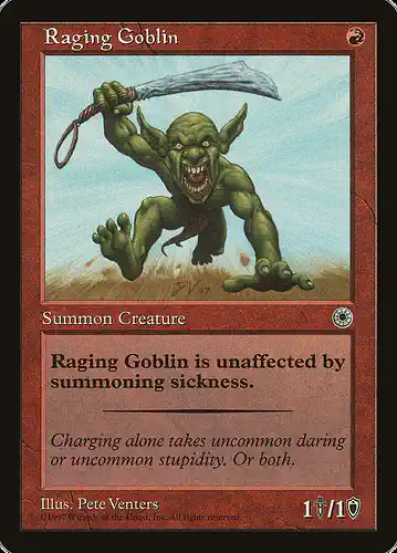 Raging Goblin - por Spoiler