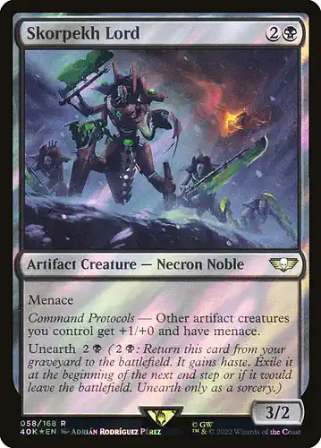 Skorpekh Lord - 40k Spoiler