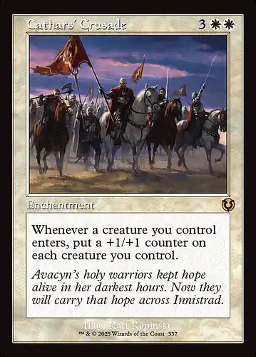 Cathars' Crusade - inr Spoiler