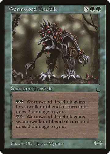 Wormwood Treefolk - drk Spoiler
