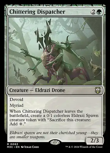 Chittering Dispatcher - m3c Spoiler