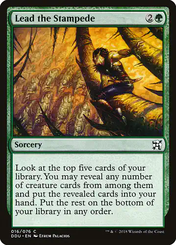 Lead the Stampede - ddu Spoiler