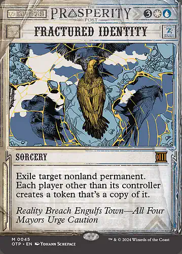 Fractured Identity - otp Spoiler