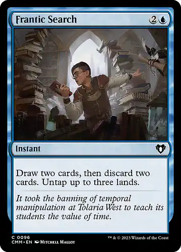 Frantic Search - cmm Spoiler