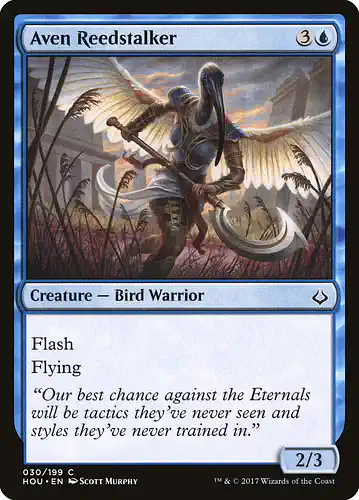 Aven Reedstalker - hou Spoiler