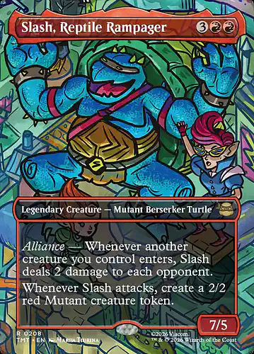 Slash, Reptile Rampager - tmt Spoiler