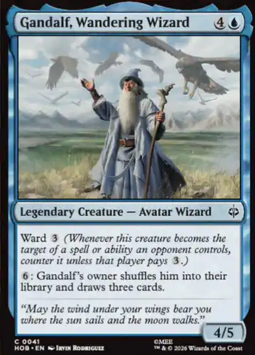 Gandalf, Wandering Wizard - hob Spoiler