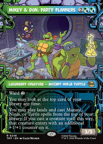 Mikey & Don, Party Planners - tmt Spoiler