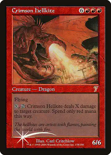 Crimson Hellkite - 7ed Spoiler