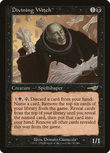 Divining Witch - nem Spoiler