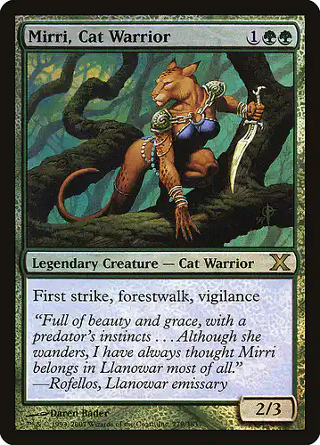 Mirri, Cat Warrior - 10e Spoiler