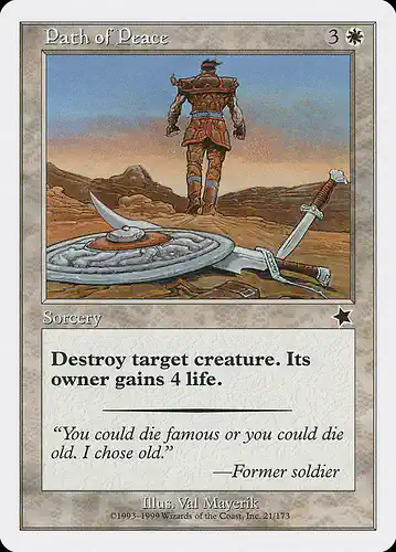 Path of Peace - s99 Spoiler