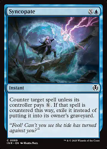 Syncopate - inr Spoiler