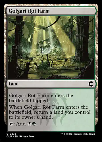 Golgari Rot Farm - clu Spoiler