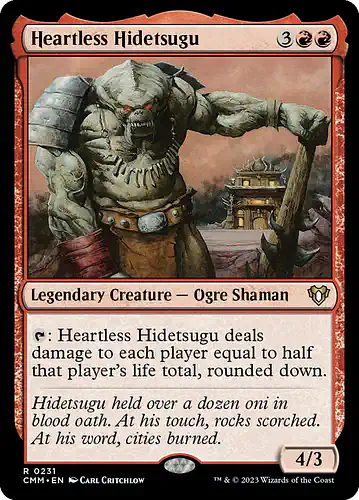 Heartless Hidetsugu - cmm Spoiler