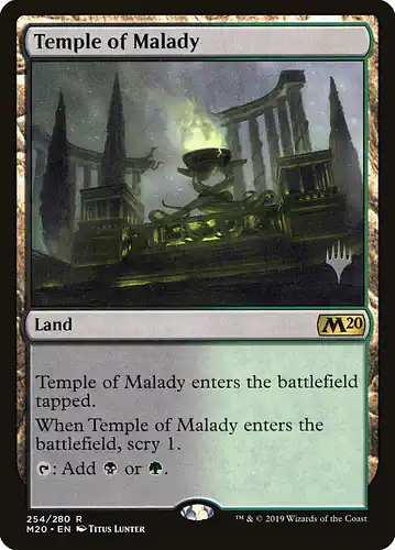 Temple of Malady - m20 Spoiler