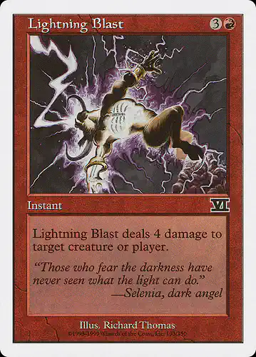 Lightning Blast - 6ed Spoiler