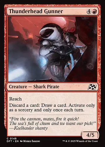 Thunderhead Gunner - dft Spoiler