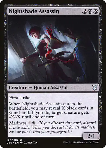 Nightshade Assassin - c19 Spoiler
