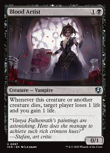 Blood Artist - inr Spoiler