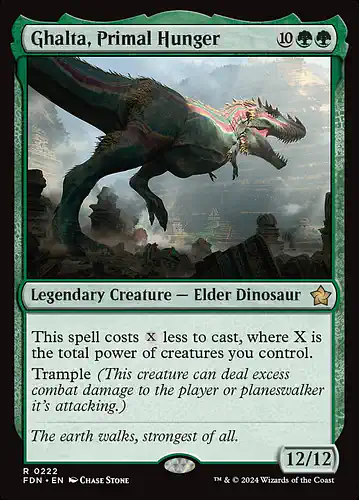 Ghalta, Primal Hunger - fdn Spoiler