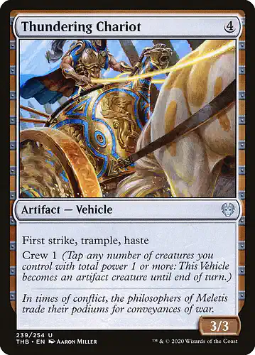 Thundering Chariot - thb Spoiler