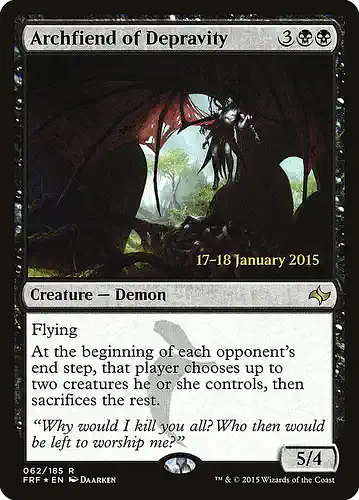 Archfiend of Depravity - frf Spoiler