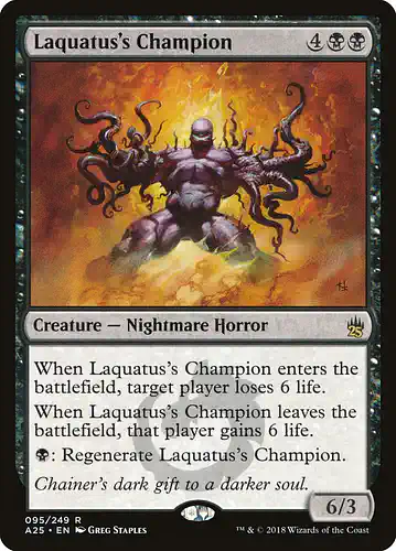 Laquatus's Champion - a25 Spoiler