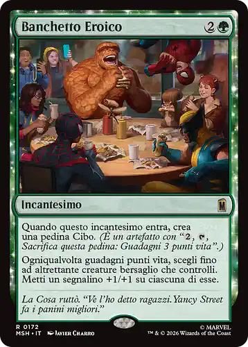 Heroic Feast - msh Spoiler