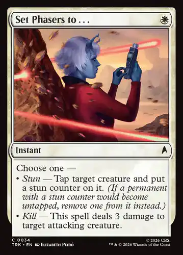 Set Phasers to . . . - trk Spoiler