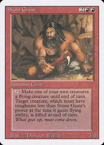 Stone Giant - 3ed Spoiler