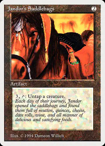 Jandor's Saddlebags - sum Spoiler