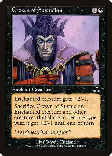 Crown of Suspicion - ons Spoiler