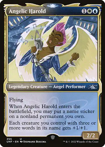 Angelic Harold - unf Spoiler
