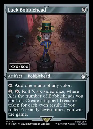 Luck Bobblehead - pip Spoiler