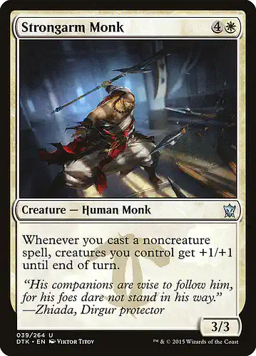 Strongarm Monk - dtk Spoiler