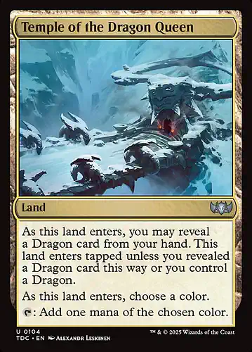 Temple of the Dragon Queen - tdc Spoiler