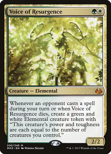 Voice of Resurgence - mm3 Spoiler