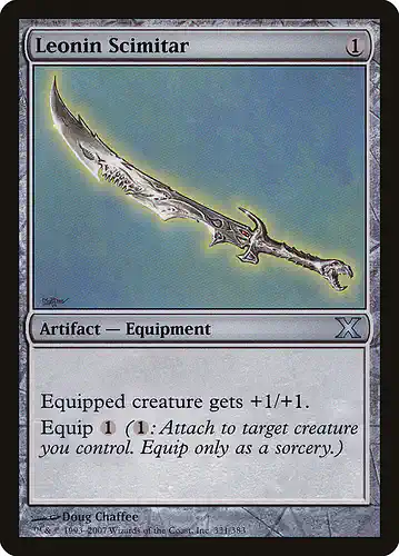Leonin Scimitar - 10e Spoiler