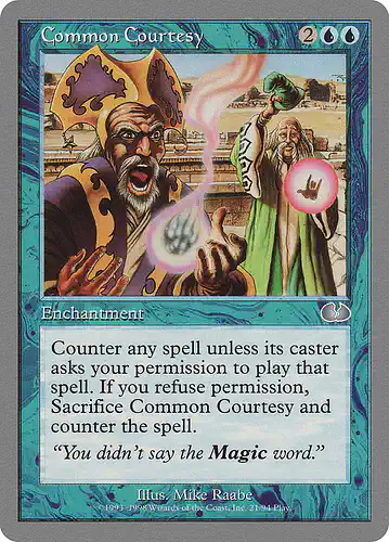Common Courtesy - ugl Spoiler
