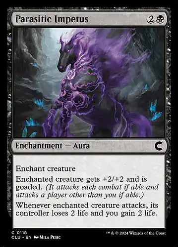 Parasitic Impetus - clu Spoiler