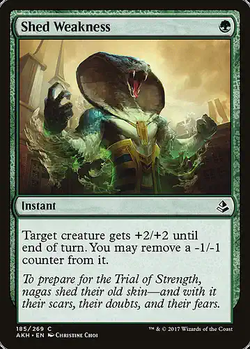 Shed Weakness - akh Spoiler