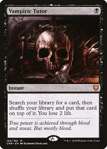 Vampiric Tutor - cmr Spoiler
