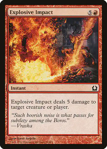 Explosive Impact - rtr Spoiler