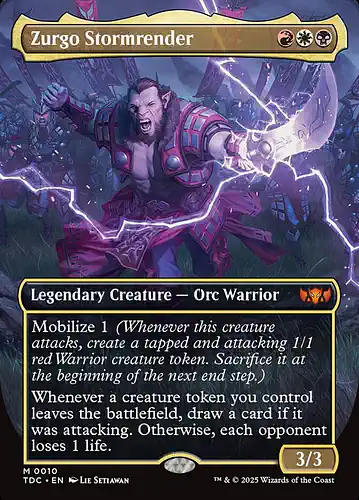 Zurgo Stormrender - tdc Spoiler